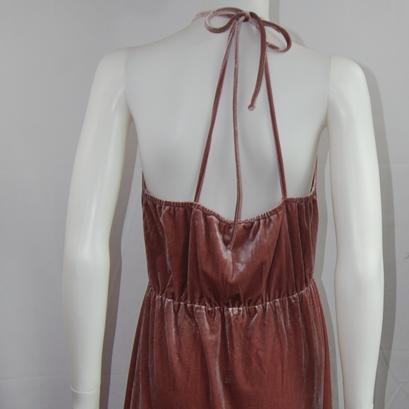 NWT Violetta Velvet Midi Dress Sz M - Picture 3 of 6